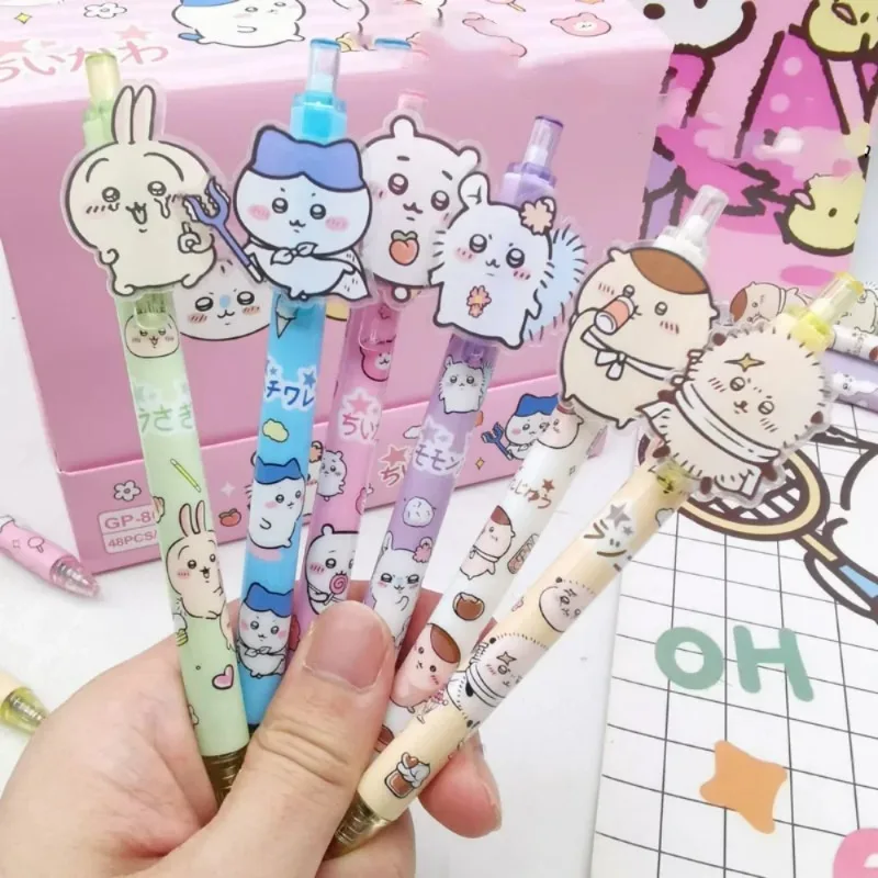 School Supplies - Canetas de gel Kawaii Chiikawa, 0,5