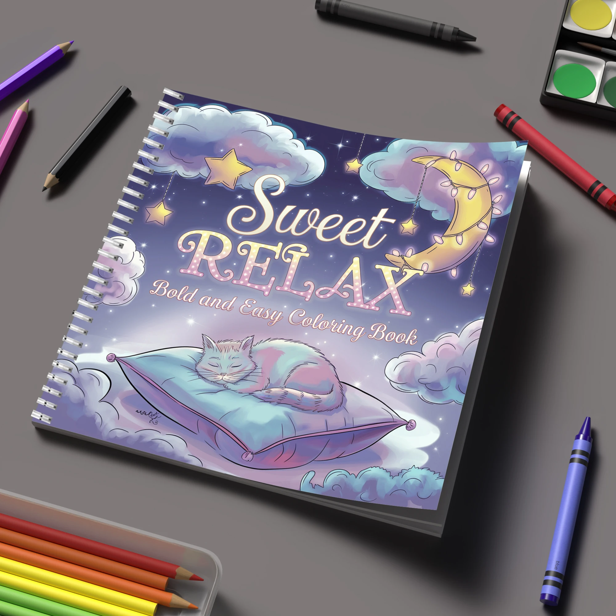 Livro de Colorir Sweet Relax p - School Supplies avaliação e preço