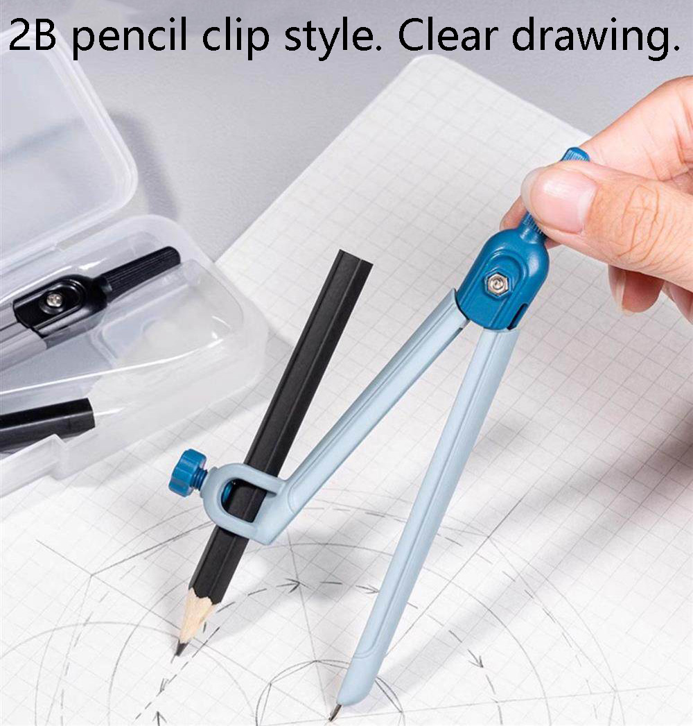 Conjunto de Geometria Matemáti - Math Geometry Set With Compass avaliação e preço