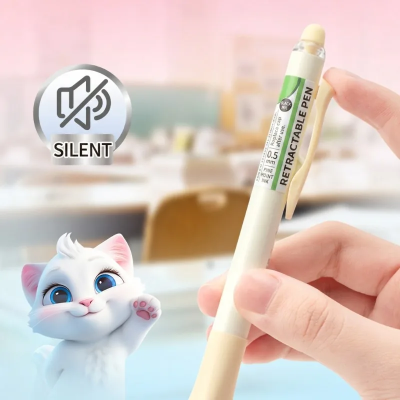 Caneta Gel Térmica Apagável Ai - Retractable Eraser Pen Click avaliação e preço