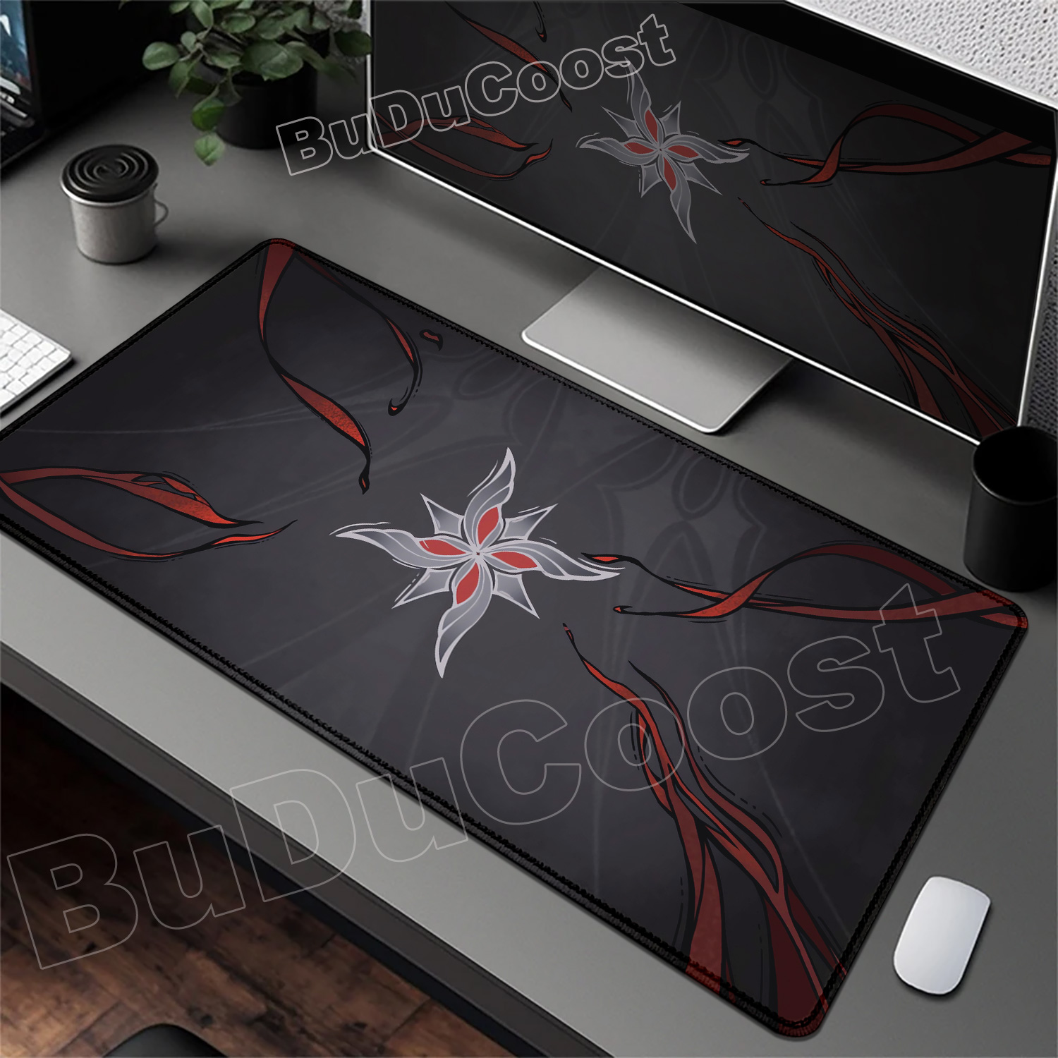 Novo Mouse Pad Gamer Genshin I - Desk Accessories avaliação e preço