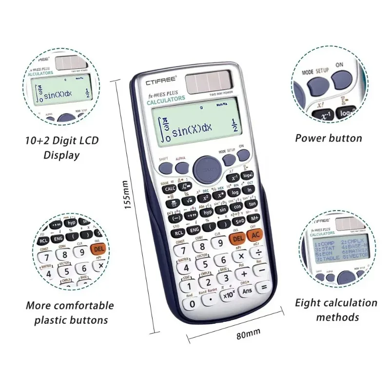 Calculadoras científicas com p - Scientific Calculator For Secondary School avaliação e preço